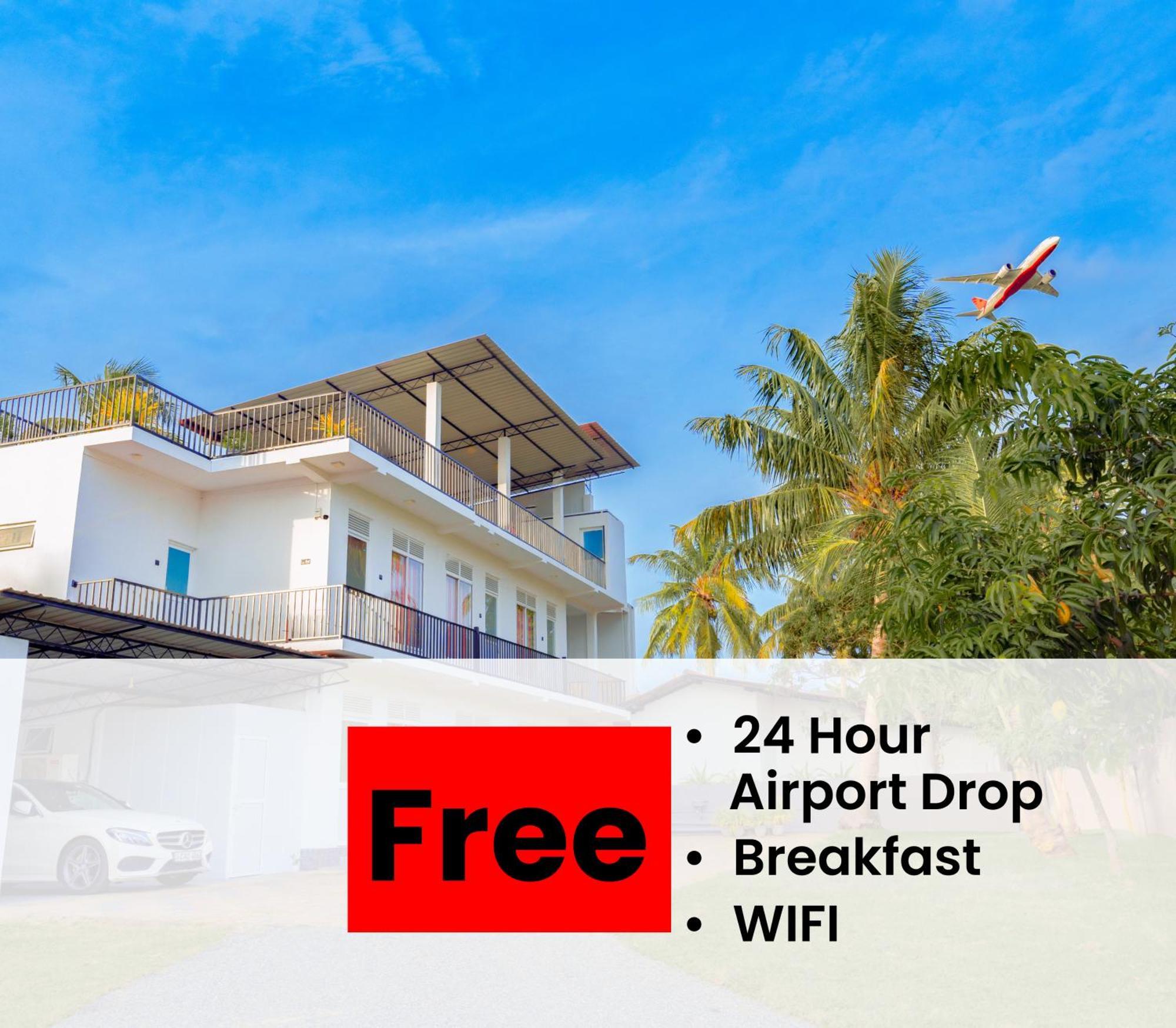 Lagoon Step Airport Transit Hotel Katunayaka Eksteriør billede